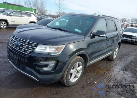 2016 Ford Explorer Xlt z USA, uszkodzony, nr VIN 1FM5K8D86GGC52847